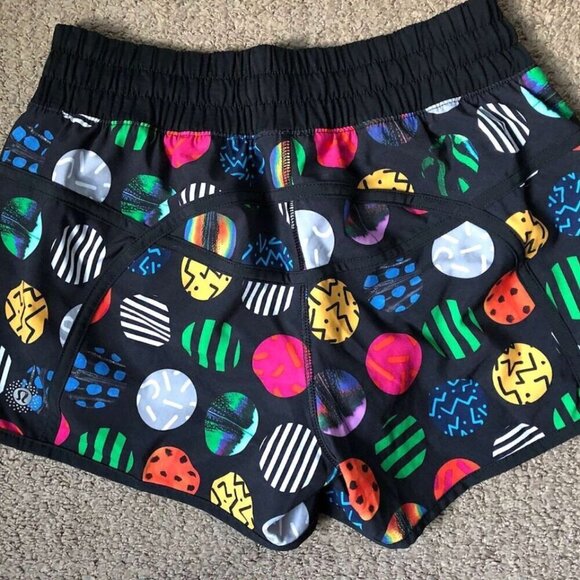 Lululemon Tracker Short III 2015 Seawheeze - PKAB / Black - Picture 7 of 8